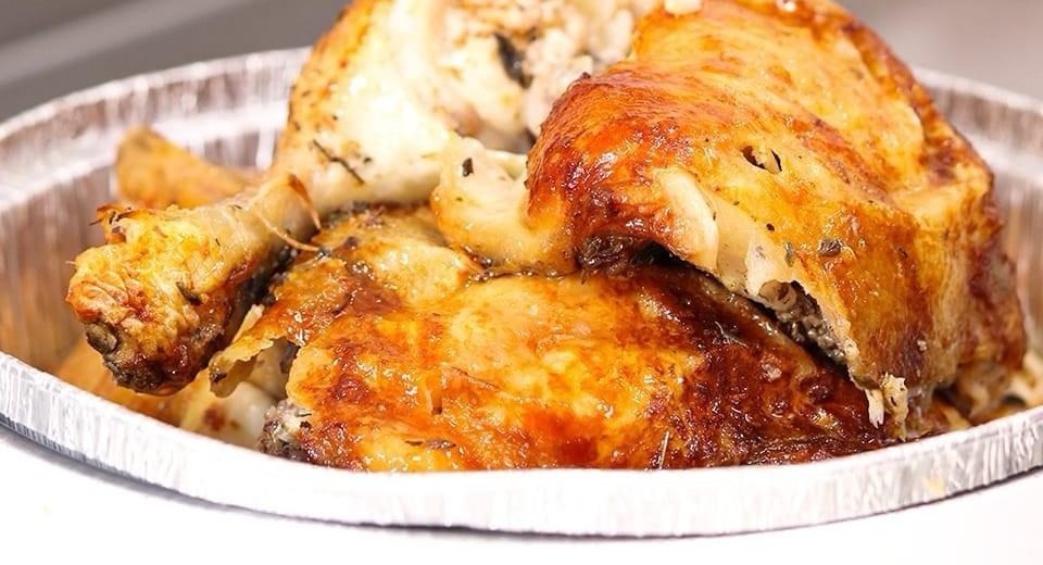 Pollo asado - Asador Sandeman Jerez