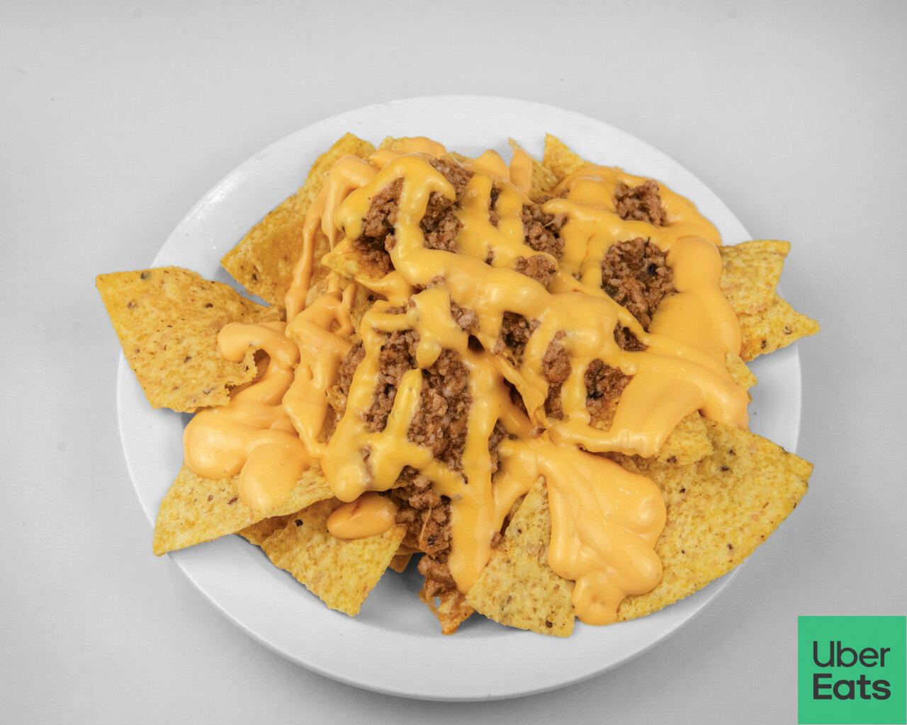 Nachos con carne y queso - Sandeman